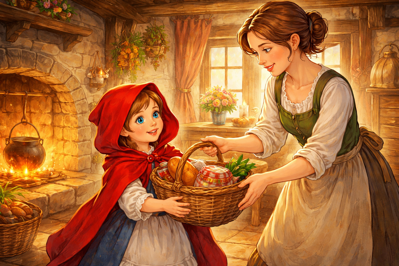 Red Riding Hood - Picture Speaking 1