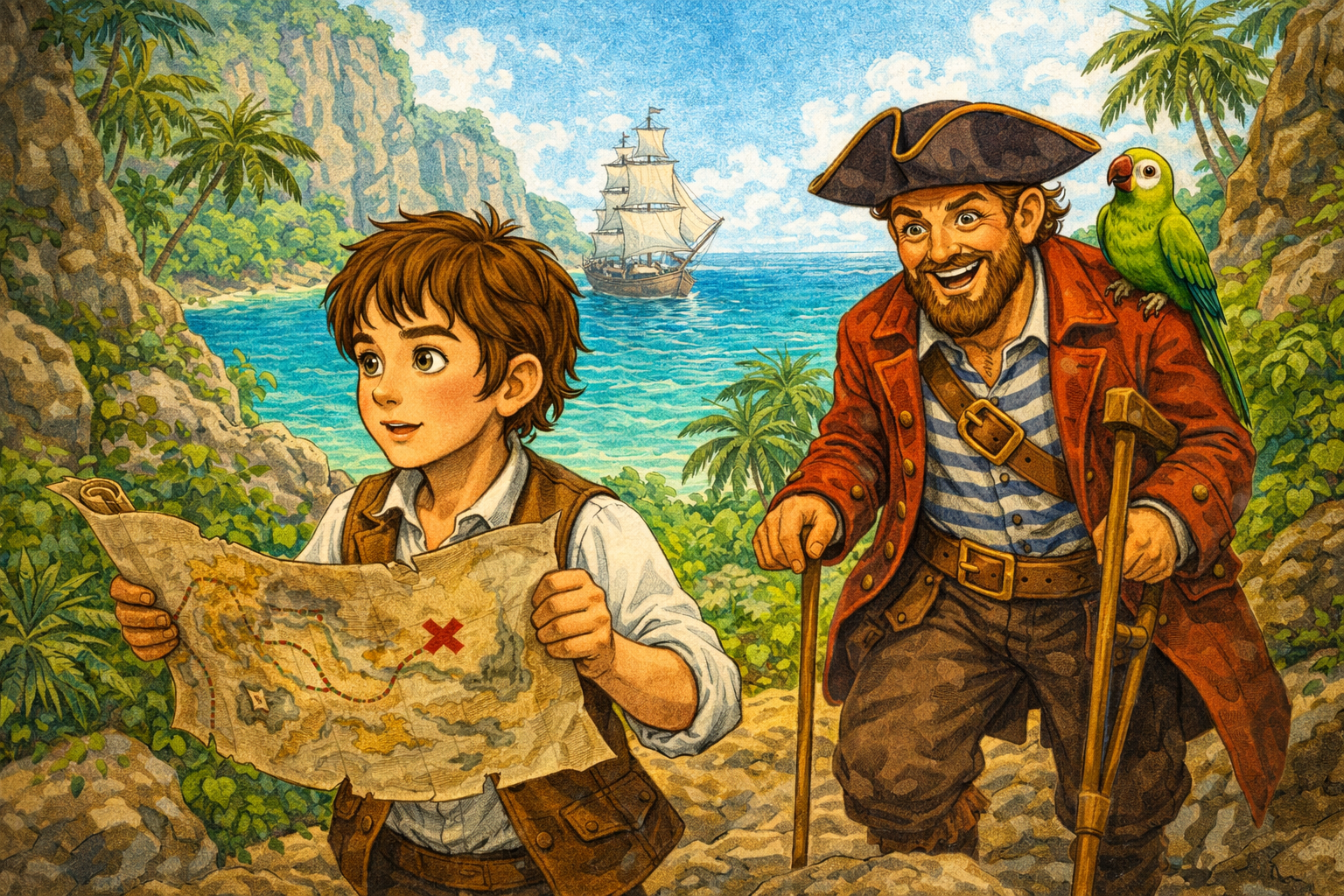 Treasure Island - Speaking 4