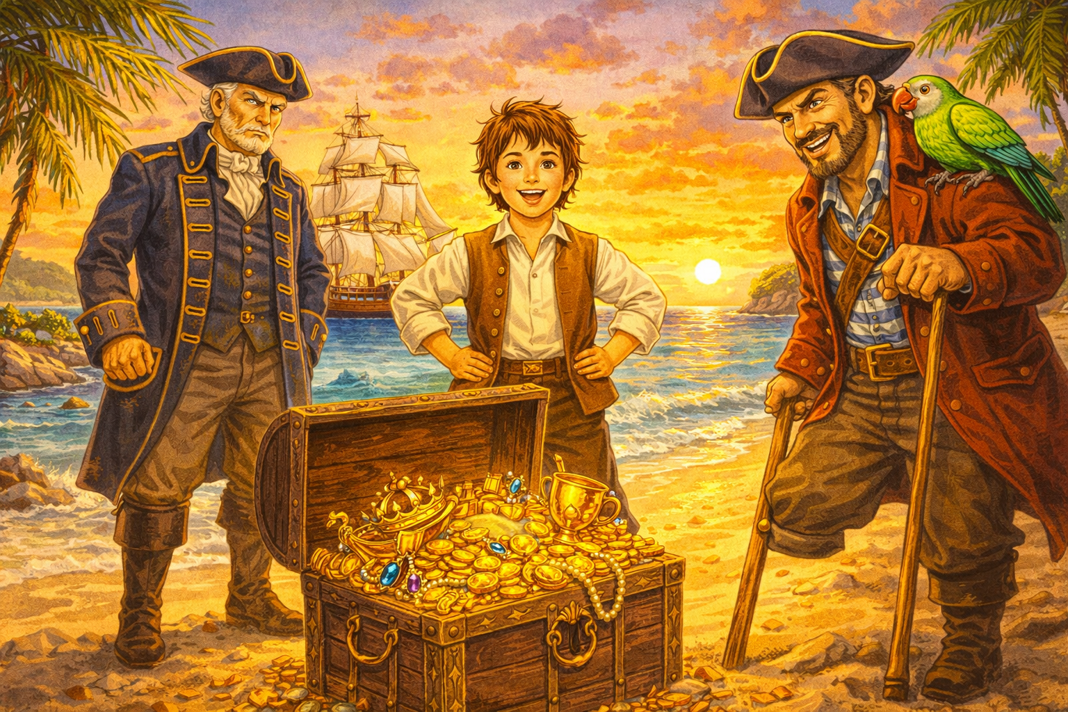 Treasure Island - Speaking 8
