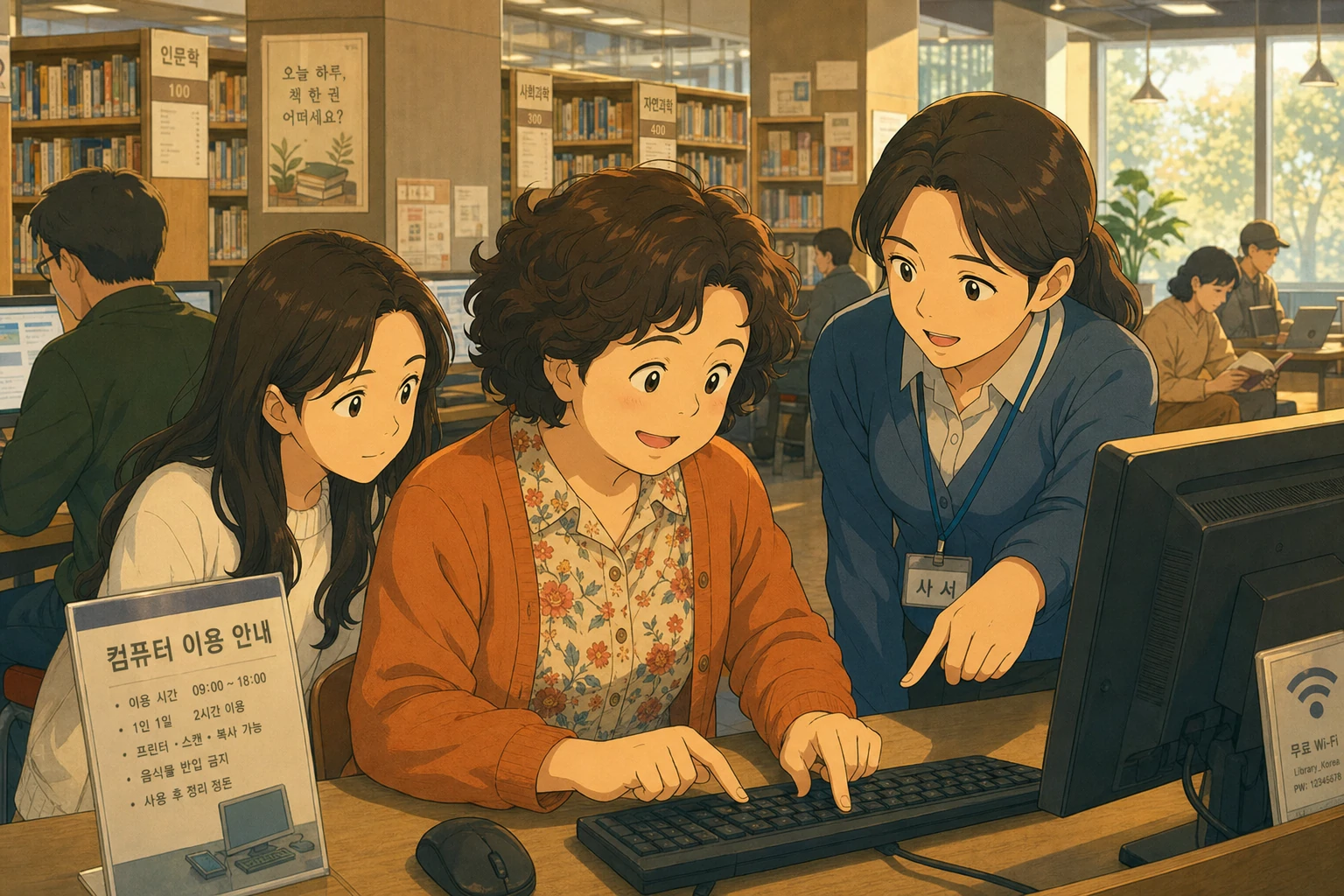 Episode 68 — 미국 도서관 컴퓨터 사용하기