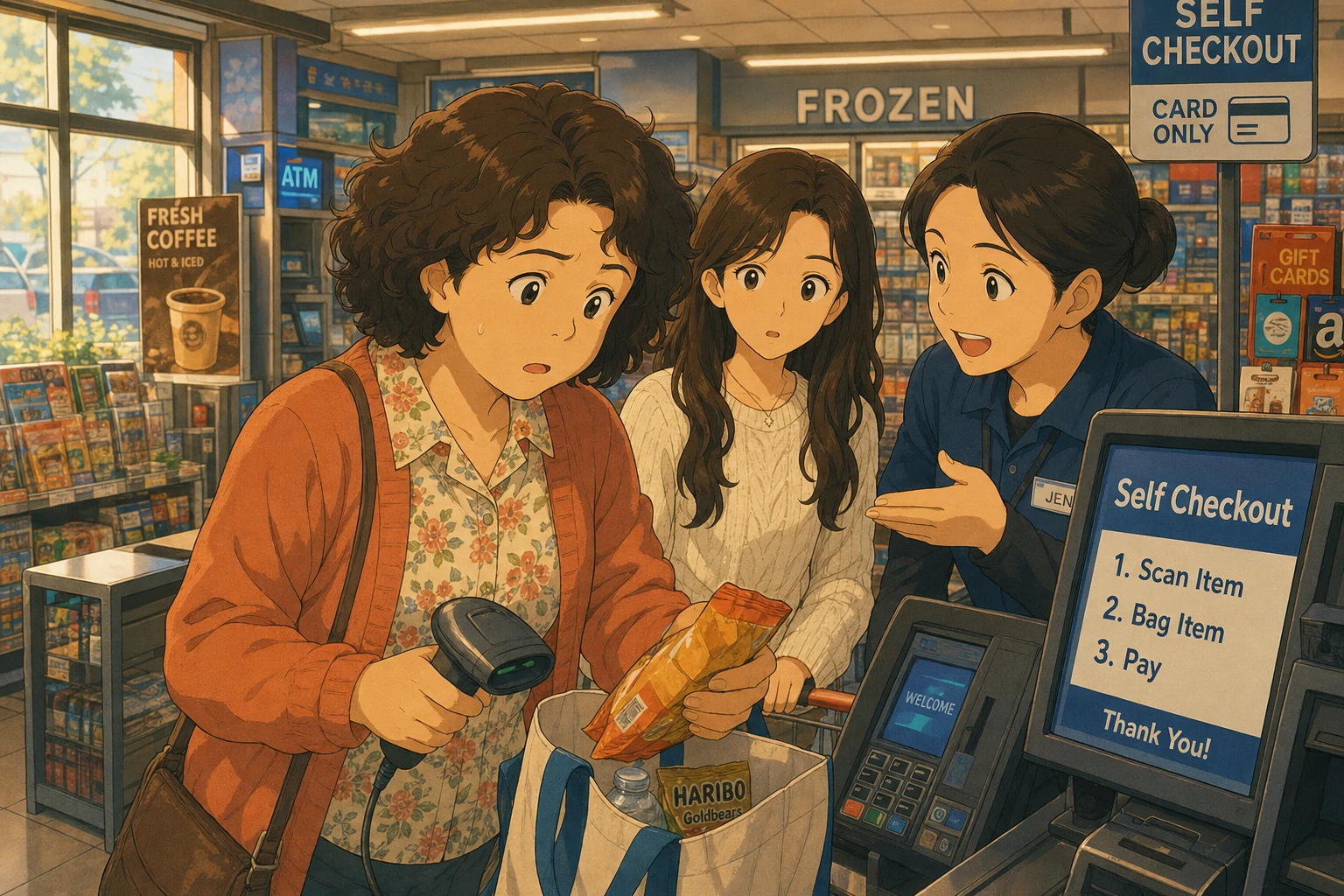 Episode 74 — 미국 편의점 셀프 계산대 처음 쓰기