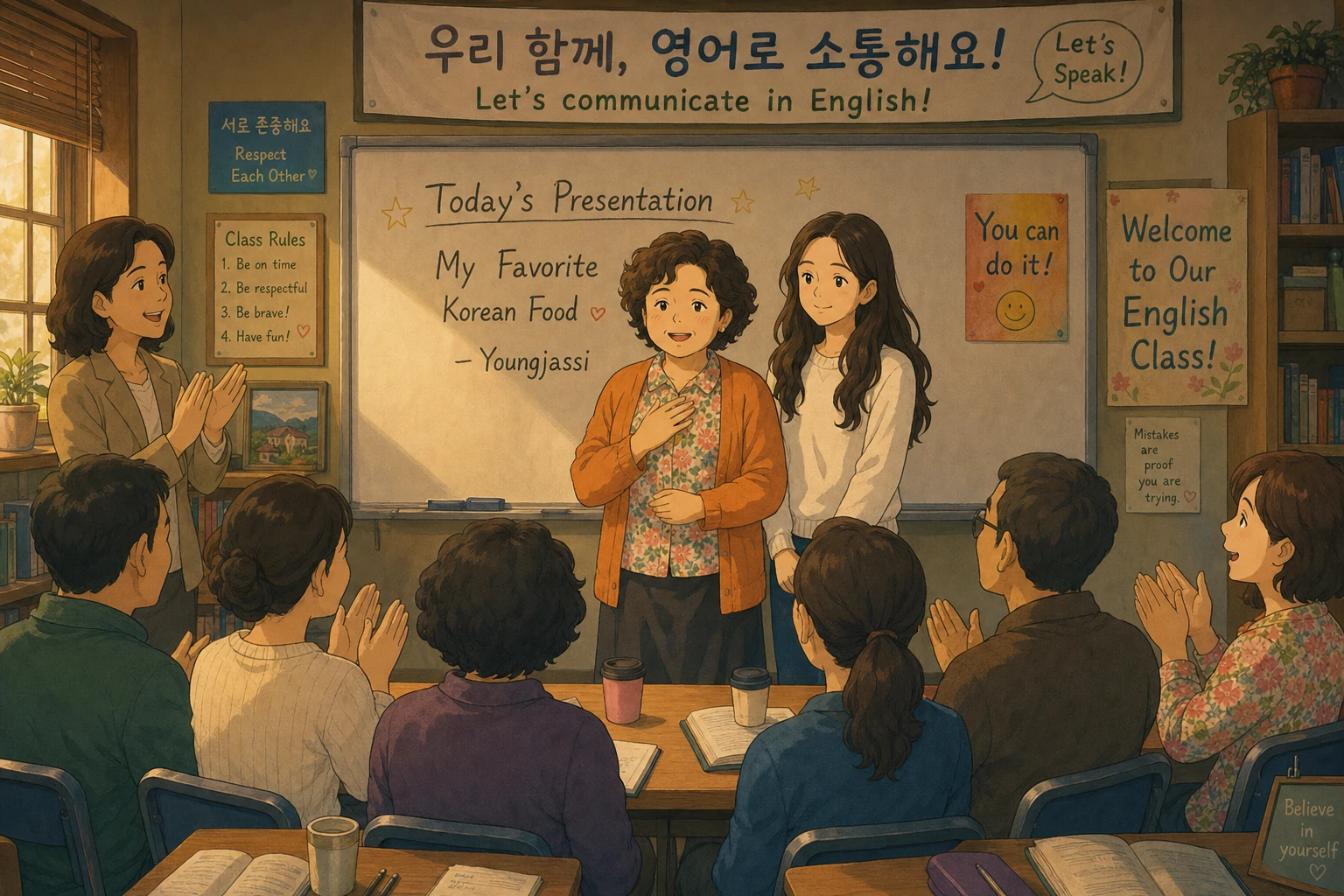 Episode 95 — 영어 수업에서 발표하기